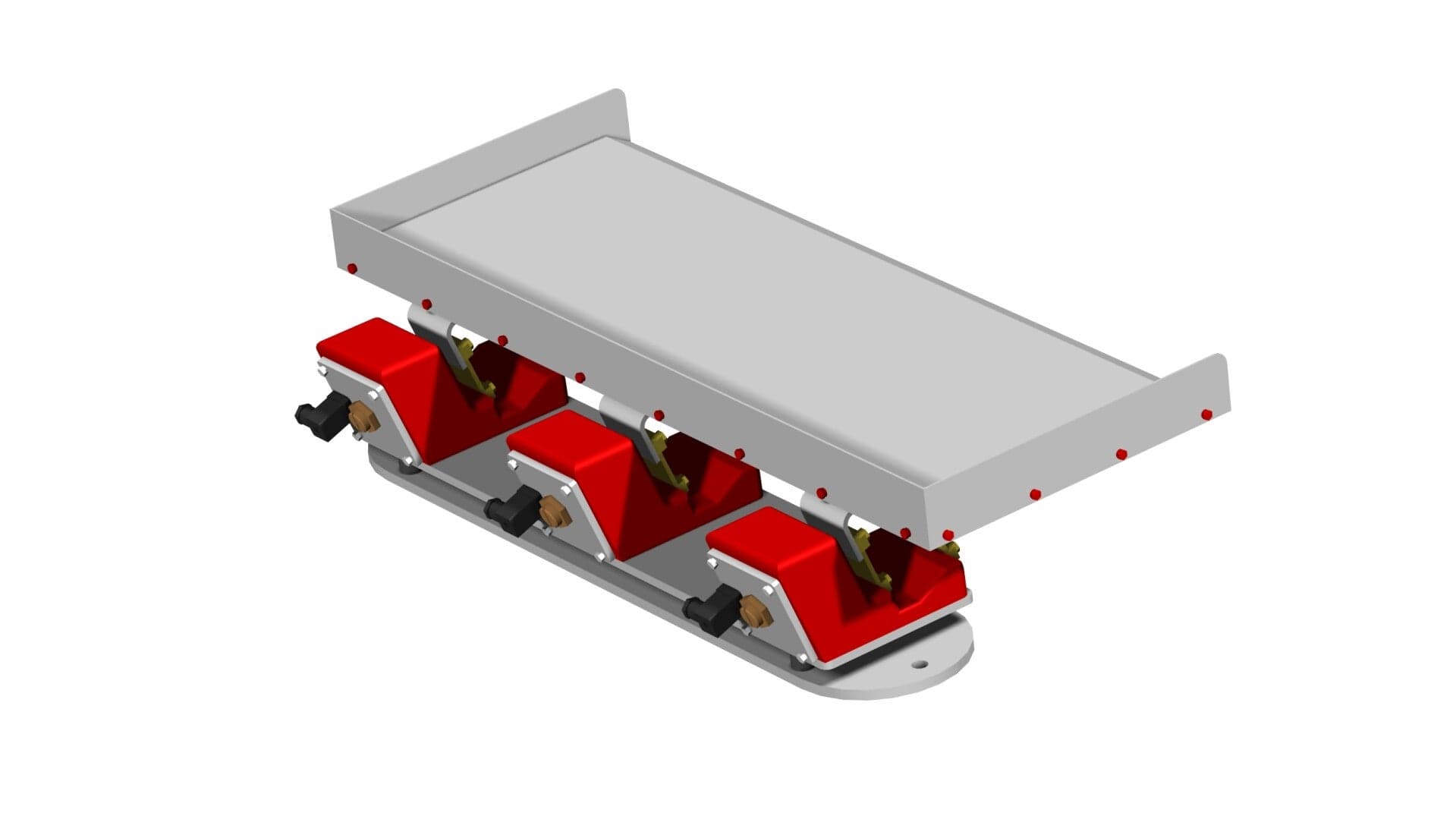Vibrationsdosierer und Vibrationsförderer für industrielle Schüttgüter