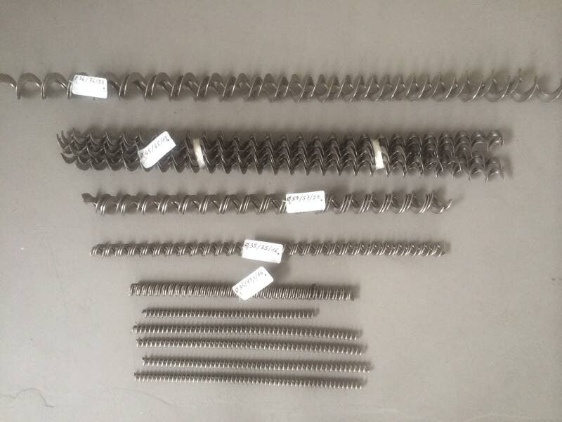 Endloswendel & Endlosspiralen für industrielle Schneckenförderer