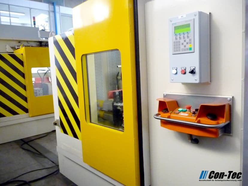 Entkernungsmaschine für Aluminium-Gussteile in Gießereien