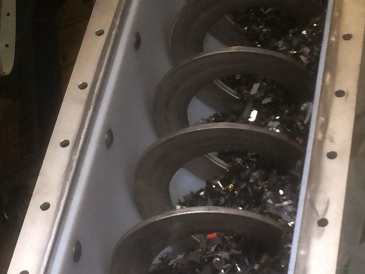 Kernlose Schnecke für Schneckenförderer – effiziente Förderung schwieriger Schüttgüter