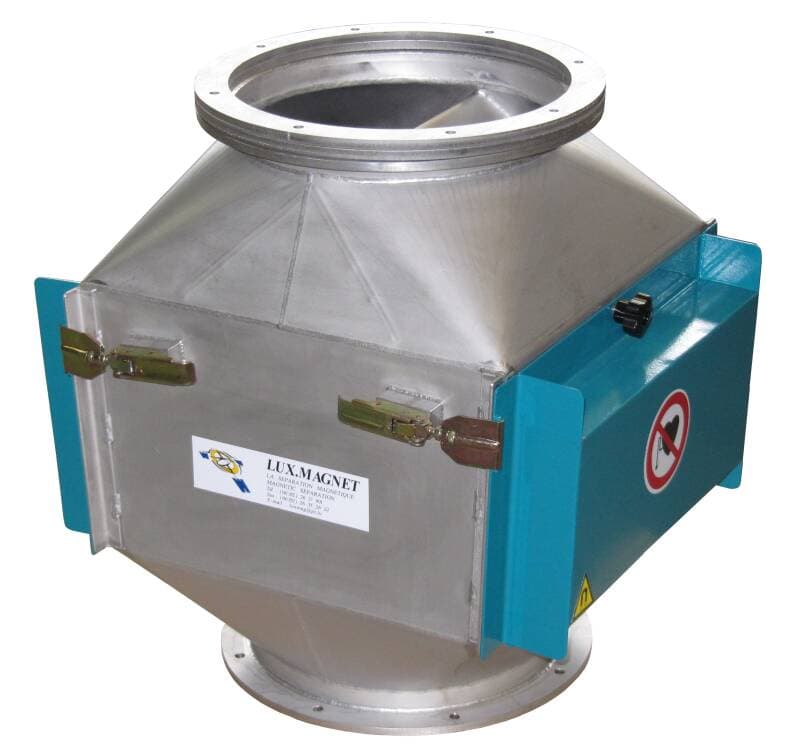 Magnetplatten | Effiziente FE-Fremdteil-Abscheidung in Schüttgütern