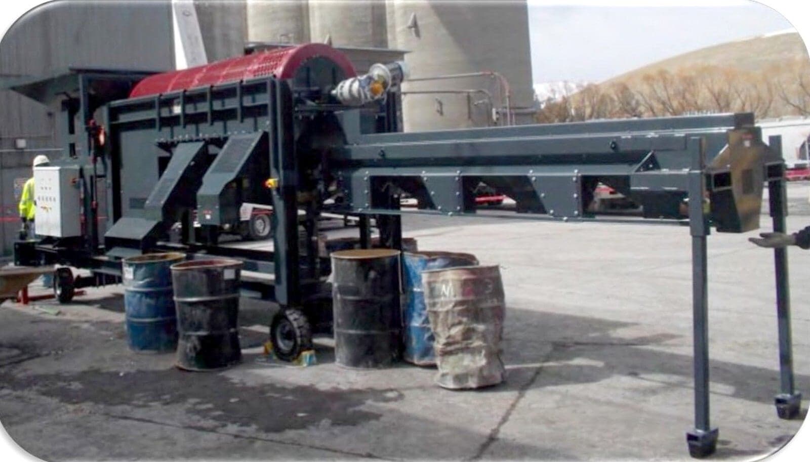 Mahlkugel-Sortiermaschinen für die Zement und Mineralische Industrie