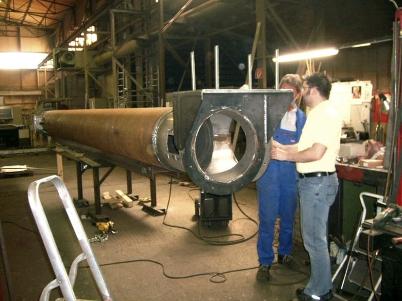 Rohrförderschnecken für industrielle Schüttgüter