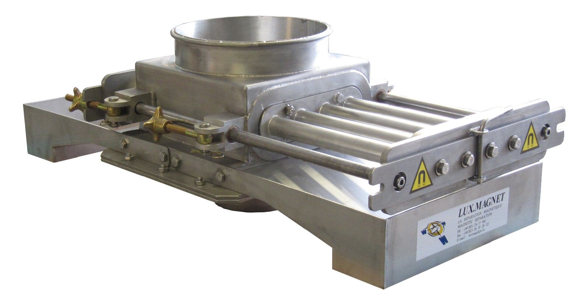 Schubladen-Rostmagneten   | Manuelle oder Halbautomatische Lösungen für die FE-Fremdteil-Abscheidung