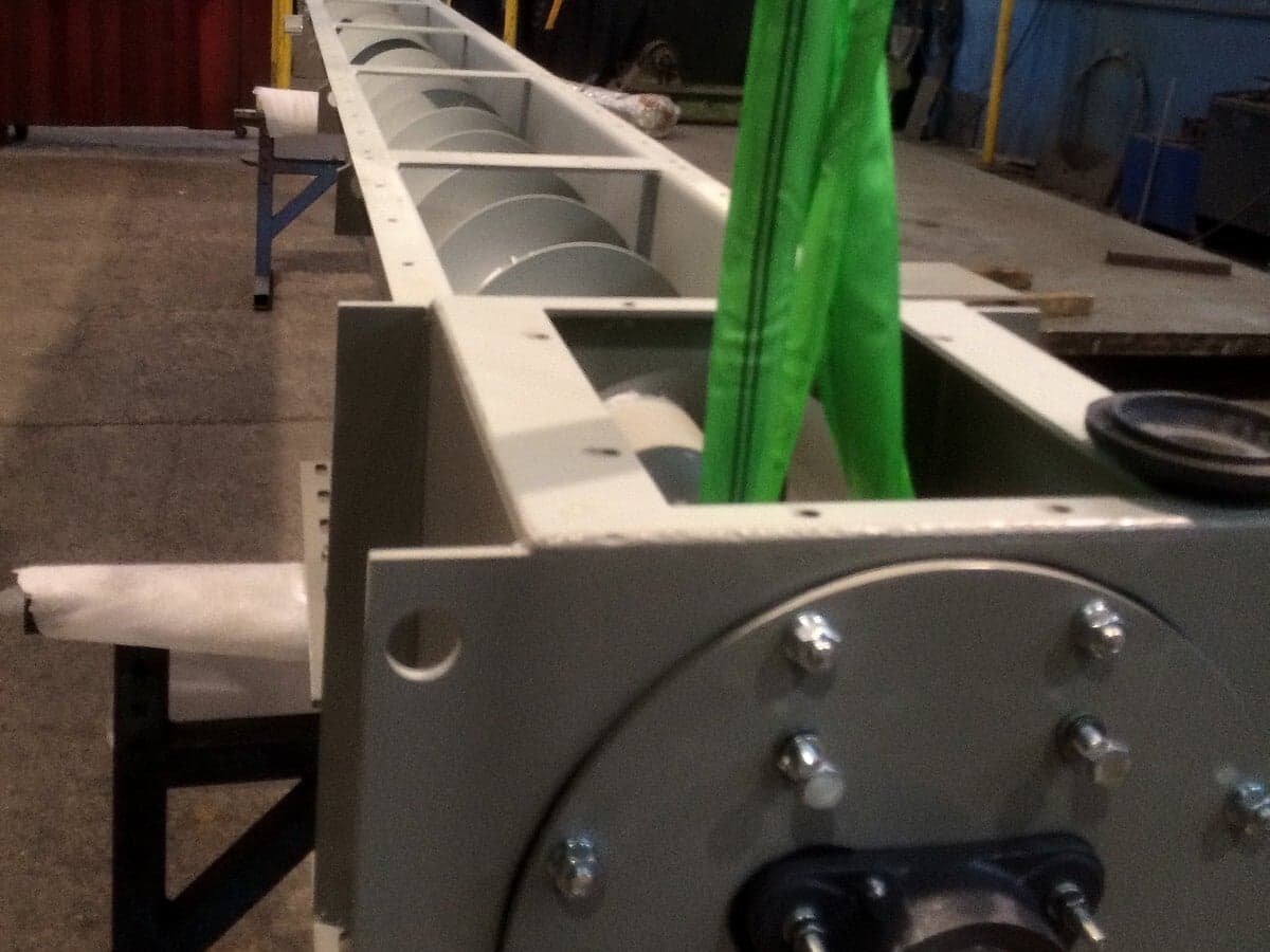 Trogförderschnecken für industrielle Anwendungen