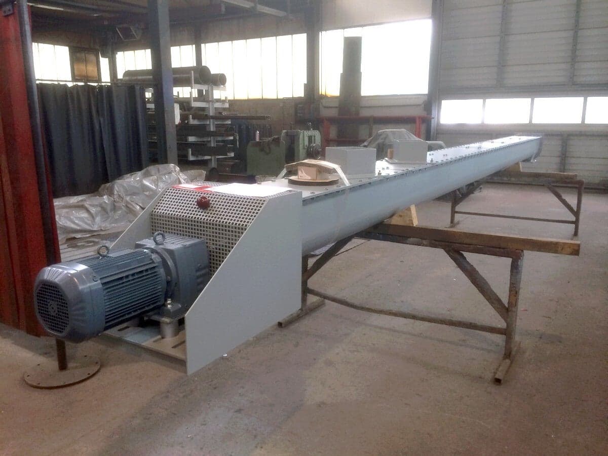 Trogförderschnecken für industrielle Anwendungen