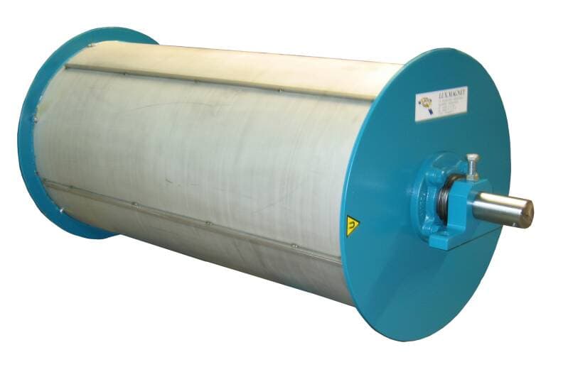 Magnettrommeln von Lux Magnet – Flexible FE-Fremdteil-Separierung