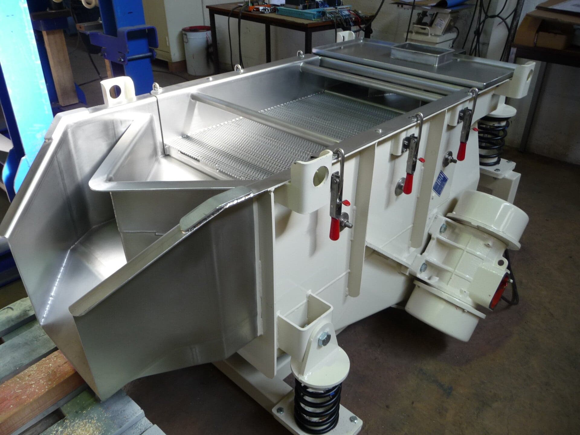 Hygienische Vibrationssiebe   | High-Hygiene-Ausführung