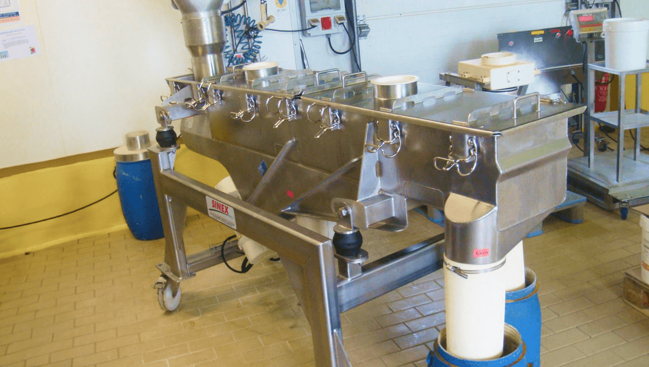 Hygienische Vibrationssiebe   | High-Hygiene-Ausführung